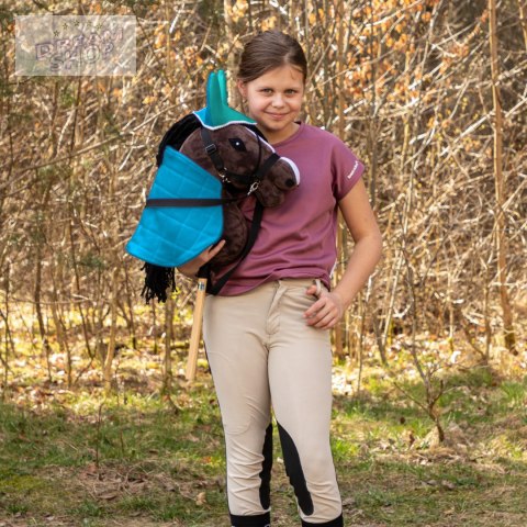 Derka dwustronna i nauszniki Skippi dla Hobby Horse - niebieska - zielona Derka dwustronna i nauszniki Skippi dla Hobby Horse - niebieska - zielona