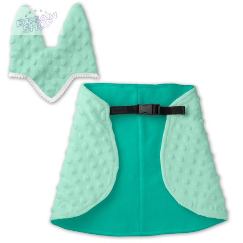 Derka i nauszniki Skippi dla Hobby Horse - mięta - prezent na dzień dziecka Derka i nauszniki Skippi dla Hobby Horse - mięta - prezent na dzień dziecka