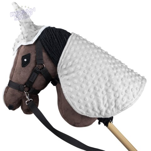 Derka i nauszniki Skippi dla Hobby Horse - szara - prezent na dzień dziecka Derka i nauszniki Skippi dla Hobby Horse - szara - prezent na dzień dziecka
