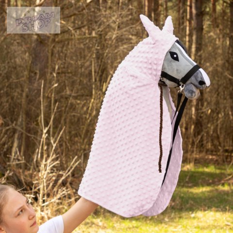 Peleryna Skippi dla Hobby Horse - różowa - prezent na dzień dziecka Peleryna Skippi dla Hobby Horse - różowa - prezent na dzień dziecka