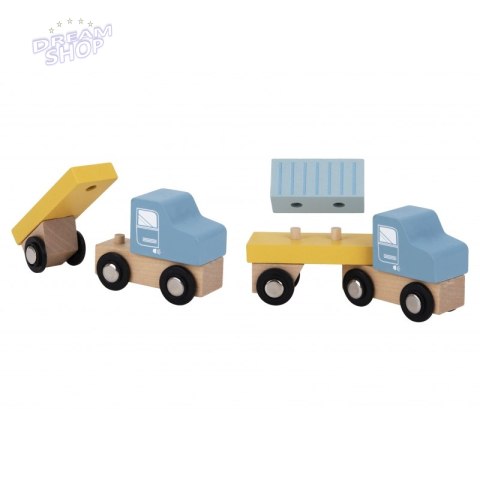 TOOKY TOY Dźwig Portowy Drewniany Zestaw TOOKY TOY Dźwig Portowy Drewniany Zestaw
