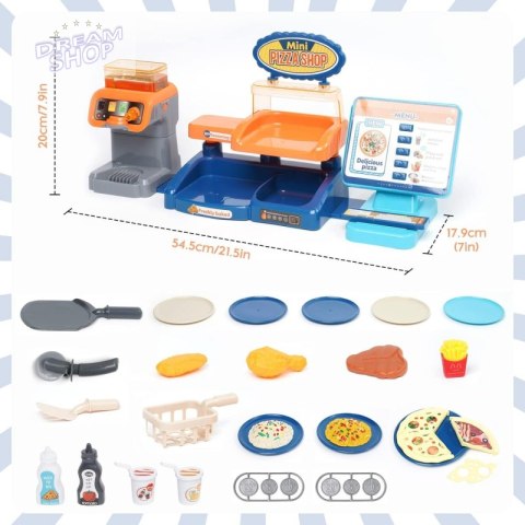 WOOPIE Sklep Restauracja Fast Food Mini Pizza Shop 35 el. WOOPIE Sklep Restauracja Fast Food Mini Pizza Shop 35 el.