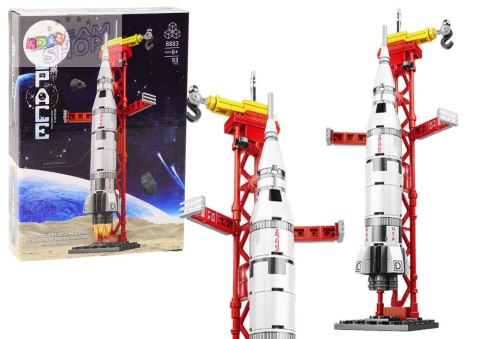 Zestaw Klocków Konstrukcyjnych Statek Kosmiczny Kosmos Rakieta 93 ele.