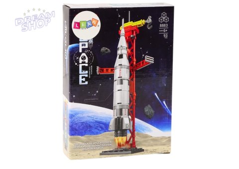 Zestaw Klocków Konstrukcyjnych Statek Kosmiczny Kosmos Rakieta 93 ele.