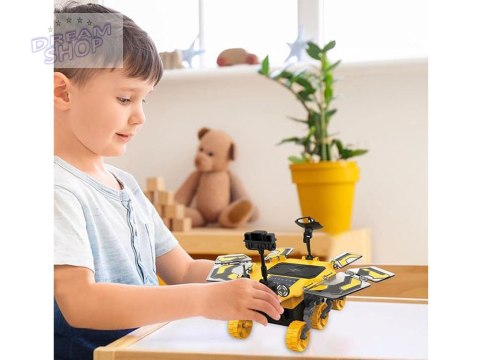 Edukacyjny Łazik Marsjański zestaw konstrukcyjny solarny 50 ele ZA5014