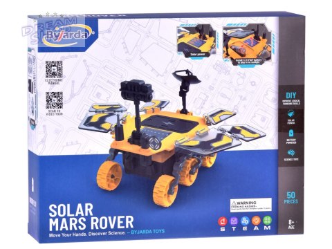 Edukacyjny Łazik Marsjański zestaw konstrukcyjny solarny 50 ele ZA5014