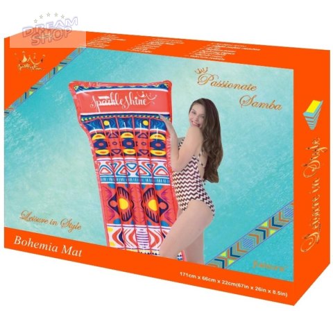 MATERAC PLAŻOWY BOHO 171x66x22CM 33116 MATERAC PLAŻOWY BOHO 171x66x22CM 33116