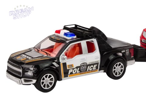 Policyjny Zestaw Auto Pickup Terenowe Laweta Przyczepa Policja Policyjny Zestaw Auto Pickup Terenowe Laweta Przyczepa Policja