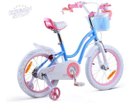 RoyalBaby Rower dziewczęcy STAR GIRL 16cal koszyk kółka boczne RB16G-1 RoyalBaby Rower dziewczęcy STAR GIRL 16cal koszyk kółka boczne RB16G-1