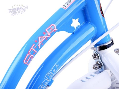 RoyalBaby Rower dziewczęcy STAR GIRL 16cal koszyk kółka boczne RB16G-1 RoyalBaby Rower dziewczęcy STAR GIRL 16cal koszyk kółka boczne RB16G-1