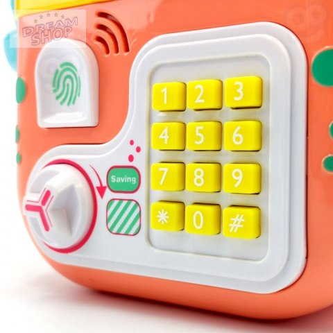 WOOPIE Elektroniczna Skarbonka Krab Plecak na Hasło Pomarańczowy WOOPIE Elektroniczna Skarbonka Krab Plecak na Hasło Pomarańczowy