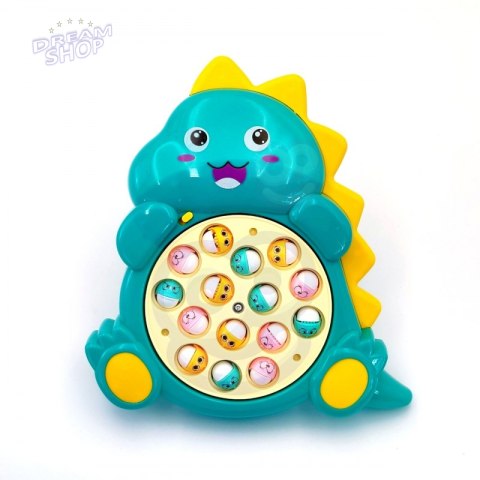 WOOPIE Zestaw Łowienie Rybek Gra Zręcznościowa Zielony Dinozaur WOOPIE Zestaw Łowienie Rybek Gra Zręcznościowa Zielony Dinozaur