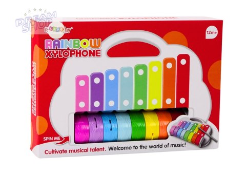 Cymbałki Tęczowe Instrument Dla Dzieci Edukacyjny Interaktywny Kolorowe Cymbałki Tęczowe Instrument Dla Dzieci Edukacyjny Interaktywny Kolorowe
