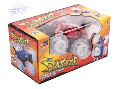 Duży Twister Szalone Autko Dasher CZERWONY Duży Twister Szalone Autko Dasher CZERWONY