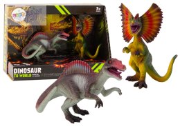 Figurki Dinozaurów Spinozaur Dilofozaur Zestaw 2el