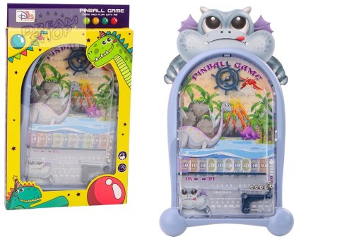 Gra Zręcznościowa Pinball Dinozaury Smok Stojak Niebieski Gra Zręcznościowa Pinball Dinozaury Smok Stojak Niebieski
