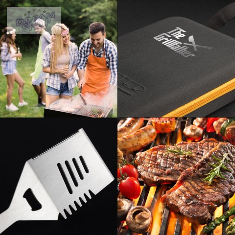 Grillfather BBQ Legend Set - maty i akcesoria grillowe - prezent dla Taty Grillfather BBQ Legend Set - maty i akcesoria grillowe - prezent dla Taty