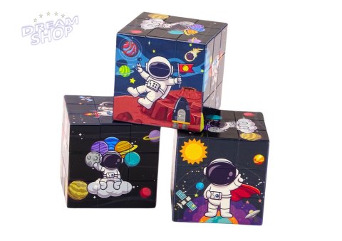 Magiczna Kostka Układanka Edukacyjna Kosmos Puzzle Gra Logiczna Magiczna Kostka Układanka Edukacyjna Kosmos Puzzle Gra Logiczna