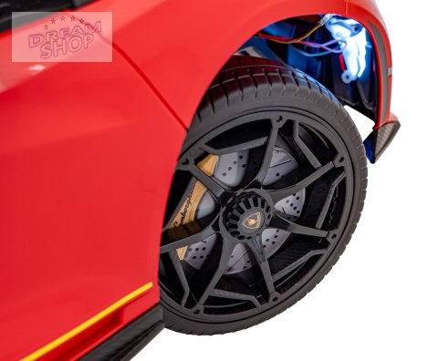 Pojazd Lamborghini Invencible Czerwony