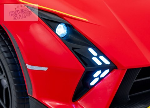 Pojazd Lamborghini Invencible Czerwony