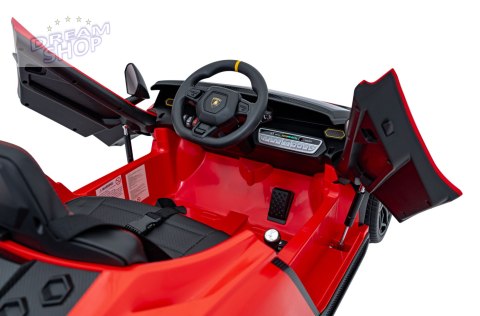 Pojazd Lamborghini Invencible Czerwony