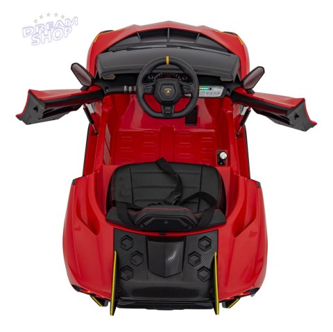 Pojazd Lamborghini Invencible Czerwony