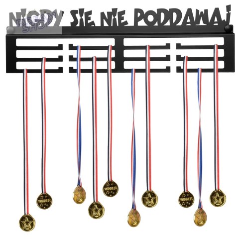 Wieszak na medale Nigdy się nie poddawaj Wieszak na medale Nigdy się nie poddawaj