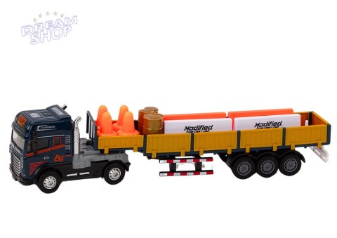 Ciężarówka Z Przyczepą Niebieska 1:24 TIR Auto Ciężarowe Akcesoria Dźwięki Ciężarówka Z Przyczepą Niebieska 1:24 TIR Auto Ciężarowe Akcesoria Dźwięki