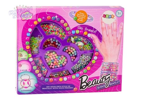 Koraliki Do Biżuterii Bransoletka DIY Kolorowe Zestaw Kreatywny