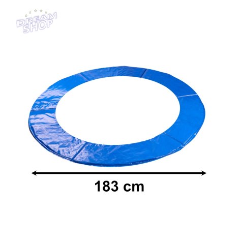 Osłona na sprężyny do trampoliny ochraniacz mata zabezpieczająca kołnierz piankowy do trampoliny 183cm 6ft Osłona na sprężyny do trampoliny ochraniacz mata zabezpieczająca kołnierz piankowy do trampoliny 183cm 6ft