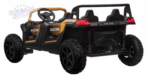Pojazd 4-osobowy Buggy ATV RACING UTV2000 Z Baterią Li-ion Złoty Pojazd 4-osobowy Buggy ATV RACING UTV2000 Z Baterią Li-ion Złoty
