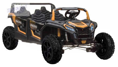 Pojazd 4-osobowy Buggy ATV RACING UTV2000 Z Baterią Li-ion Złoty Pojazd 4-osobowy Buggy ATV RACING UTV2000 Z Baterią Li-ion Złoty