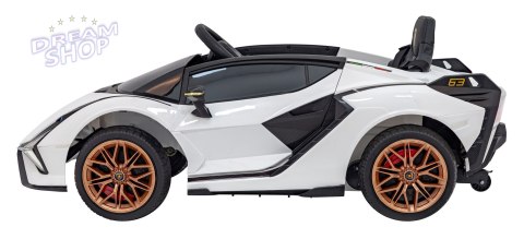 Pojazd Lamborghini SIAN Biały Pojazd Lamborghini SIAN Biały