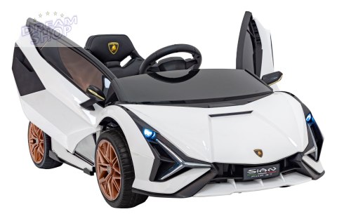 Pojazd Lamborghini SIAN Biały Pojazd Lamborghini SIAN Biały
