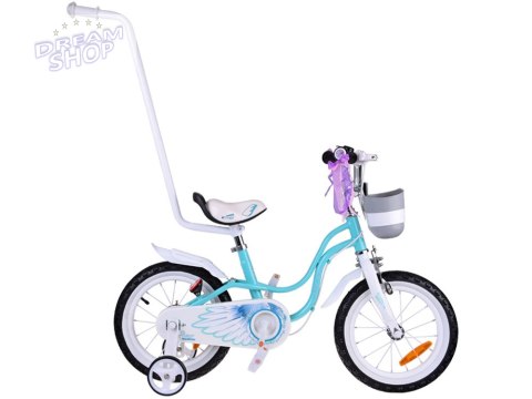 RoyalBaby uroczy Rower 14" Little Swan wstążki koszyk kółka boczne RB14-18 RoyalBaby uroczy Rower 14" Little Swan wstążki koszyk kółka boczne RB14-18