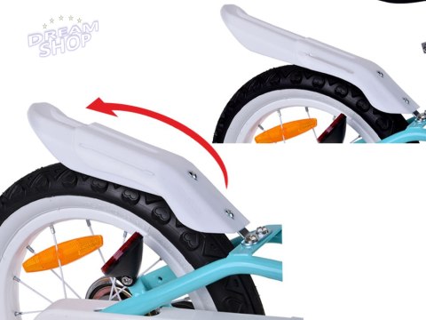 RoyalBaby uroczy Rower 14" Little Swan wstążki koszyk kółka boczne RB14-18 RoyalBaby uroczy Rower 14" Little Swan wstążki koszyk kółka boczne RB14-18