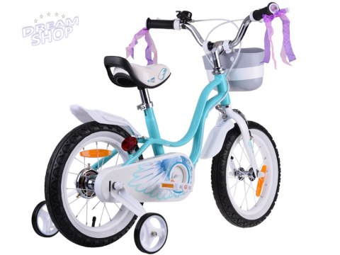 RoyalBaby uroczy Rower 14" Little Swan wstążki koszyk kółka boczne RB14-18 RoyalBaby uroczy Rower 14" Little Swan wstążki koszyk kółka boczne RB14-18