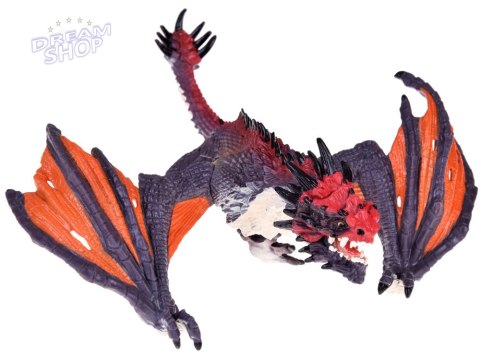 Szaro pomarańczowy Smok figurka do zabawy 21 cm ZA5022 Szaro pomarańczowy Smok figurka do zabawy 21 cm ZA5022