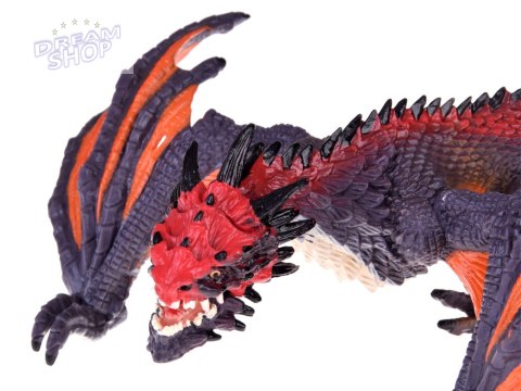Szaro pomarańczowy Smok figurka do zabawy 21 cm ZA5022 Szaro pomarańczowy Smok figurka do zabawy 21 cm ZA5022