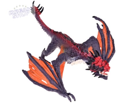 Szaro pomarańczowy Smok figurka do zabawy 21 cm ZA5022 Szaro pomarańczowy Smok figurka do zabawy 21 cm ZA5022