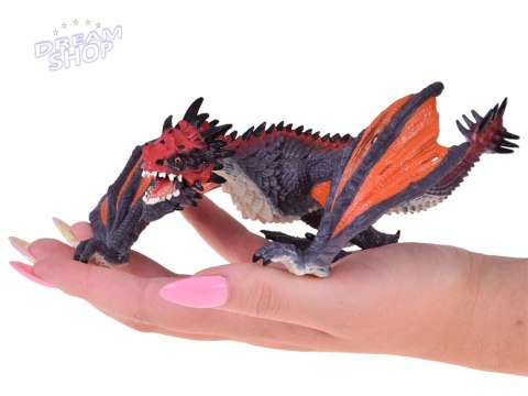 Szaro pomarańczowy Smok figurka do zabawy 21 cm ZA5022 Szaro pomarańczowy Smok figurka do zabawy 21 cm ZA5022