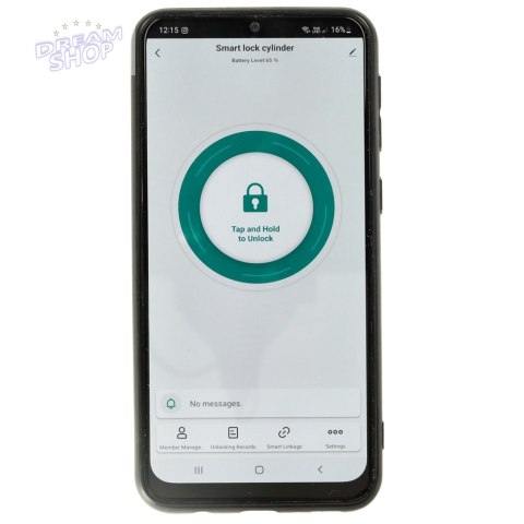 Zamek elektroniczny wkładka do drzwi na kod odcisk palca bluetooth Zamek elektroniczny wkładka do drzwi na kod odcisk palca bluetooth
