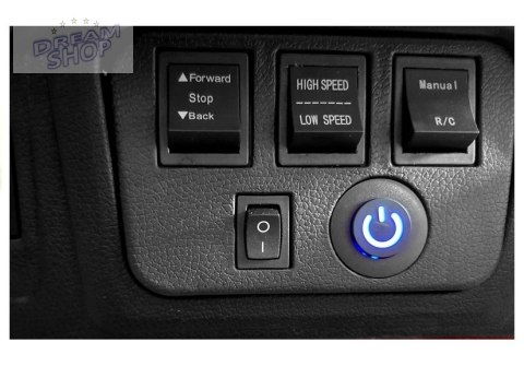 Auto na Akumulator Jeep HP012 Czarne Auto na Akumulator Jeep HP012 Czarne