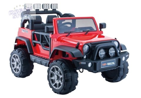 Auto na Akumulator Jeep HP012 Czerwone Auto na Akumulator Jeep HP012 Czerwone