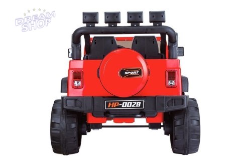 Auto na Akumulator Jeep HP012 Czerwone Auto na Akumulator Jeep HP012 Czerwone