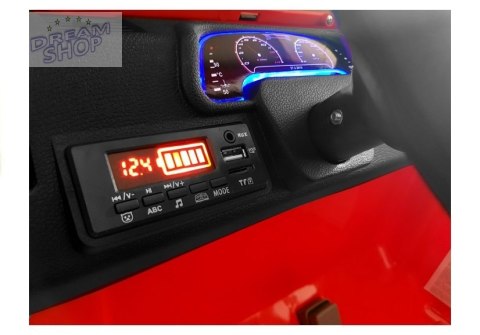 Auto na Akumulator Jeep HP012 Czerwone Auto na Akumulator Jeep HP012 Czerwone