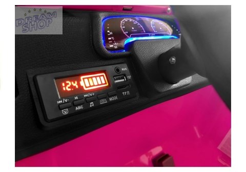 Auto na Akumulator Jeep HP012 Różowe Auto na Akumulator Jeep HP012 Różowe