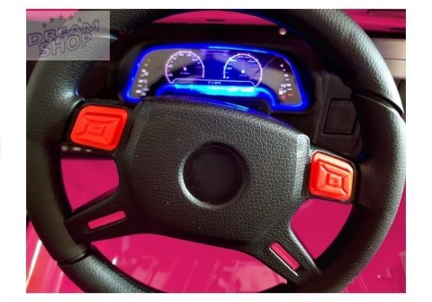 Auto na Akumulator Jeep HP012 Różowe Auto na Akumulator Jeep HP012 Różowe