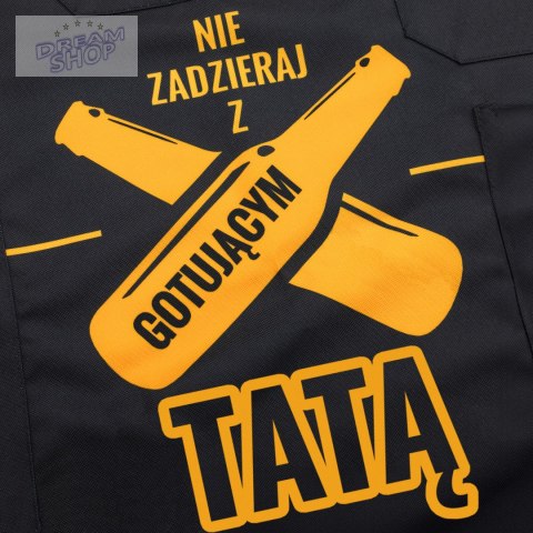 Fartuch dla gotującego TATY - prezent na dzień ojca - urodziny - na grilla Fartuch dla gotującego TATY - prezent na dzień ojca - urodziny - na grilla