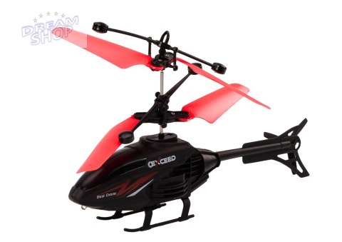 Helikopter Zdalnie Sterowany RC Żyroskop Czerwony Helikopter Zdalnie Sterowany RC Żyroskop Czerwony